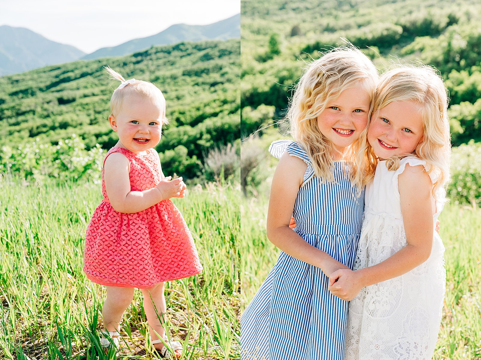 summer mountain family pictures