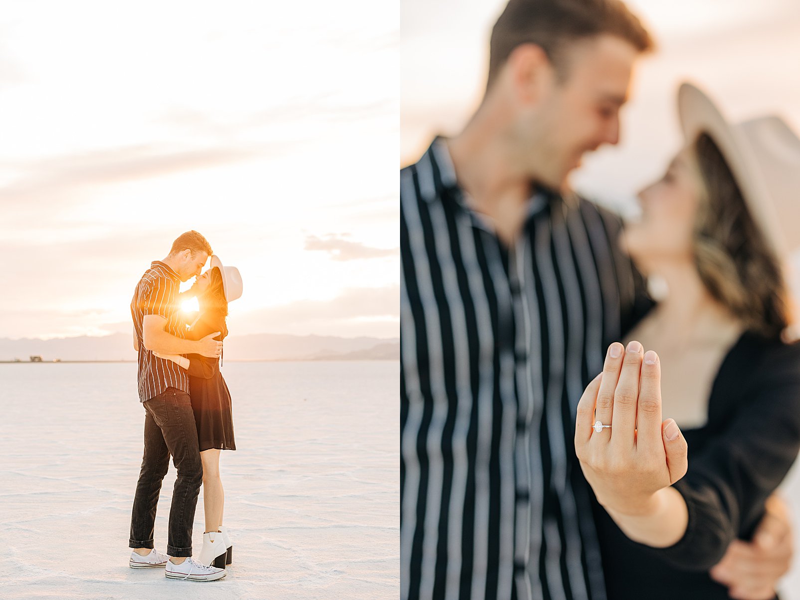 Sunset proposal how to propose to your fiancé
